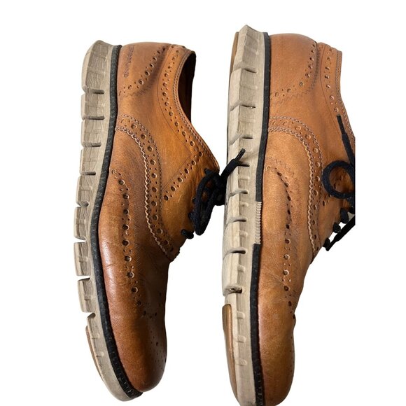Cole Haan Mens Zerogrand Wing OX Leather Oxford Shoe Size 9 1/2M - Picture 11 of 14